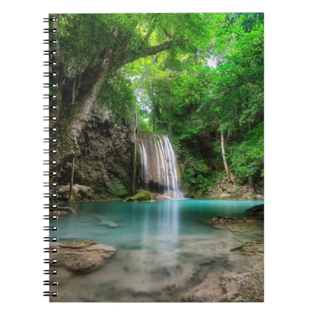 Wasserfälle | Kanchanaburi, Thailand Notizblock (Vorderseite)