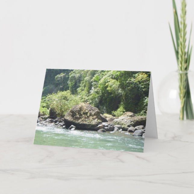 Wasserfälle Karte (Vorderseite)