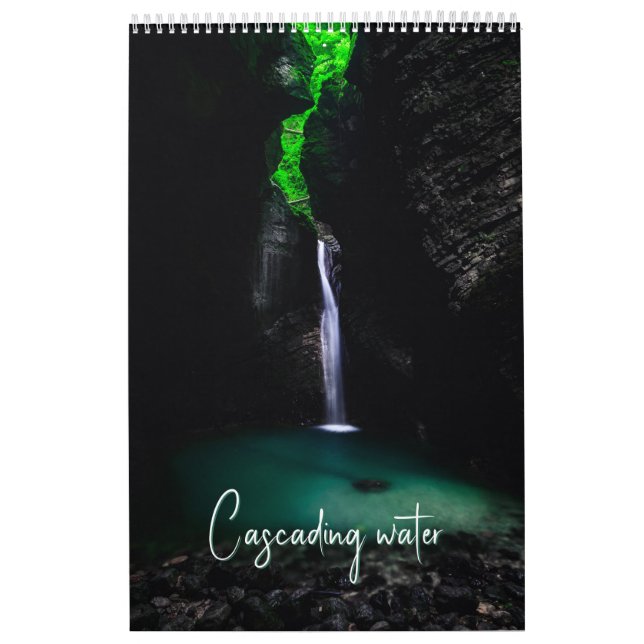 Wasserfälle kaskadieren kalender (Titelbild)
