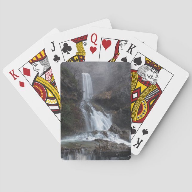 Wasserfälle | Los Chorros Wasserfall Spielkarten (Rückseite)