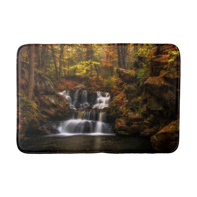 Wasserfälle | New England Connecticut Badematte (Vorderseite)