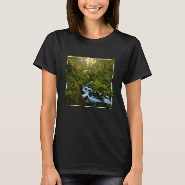 Wasserfälle | Olympic National Park, Washington T-Shirt (Vorderseite)