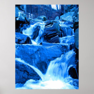 Wasserfälle Poster