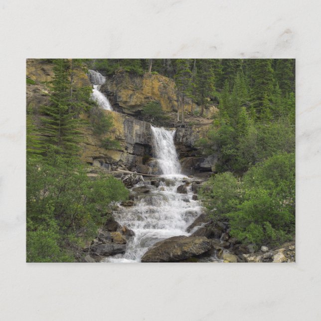 Wasserfälle Postkarte (Vorderseite)