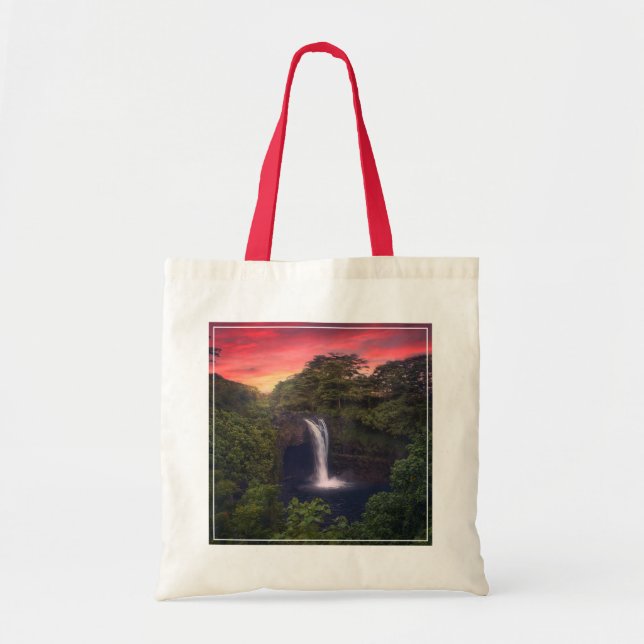 Wasserfälle | Regenbogenfälle, Hilo, Hawaii Tragetasche (Vorne)