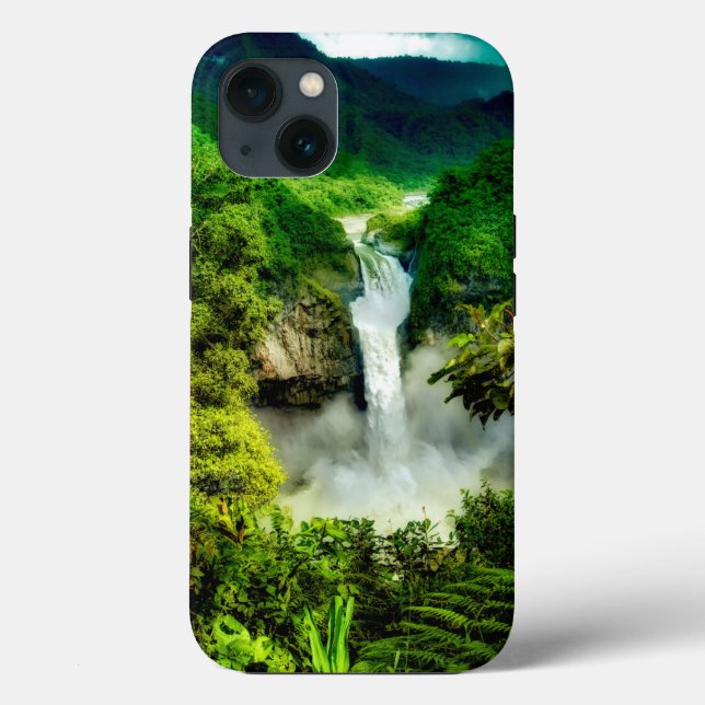 Wasserfälle | San Rafael Falls, Ecuador Case-Mate iPhone Hülle (Rückseite)
