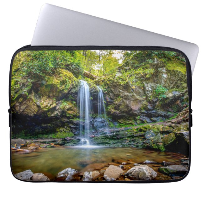 Wasserfälle | Smokey Mountain National Park Laptopschutzhülle (Vorderseite)