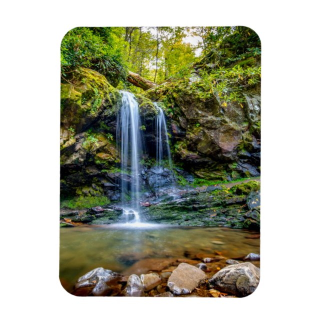 Wasserfälle | Smokey Mountain National Park Magnet (Vertikal)