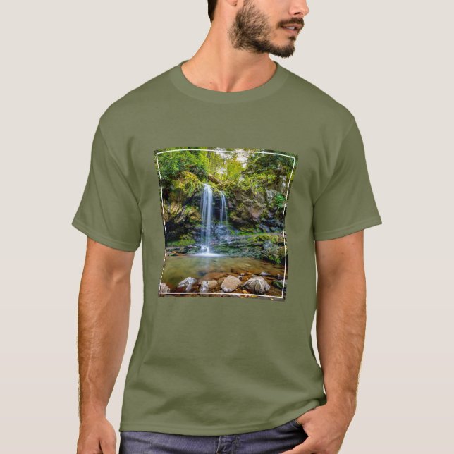 Wasserfälle | Smokey Mountain National Park T-Shirt (Vorderseite)