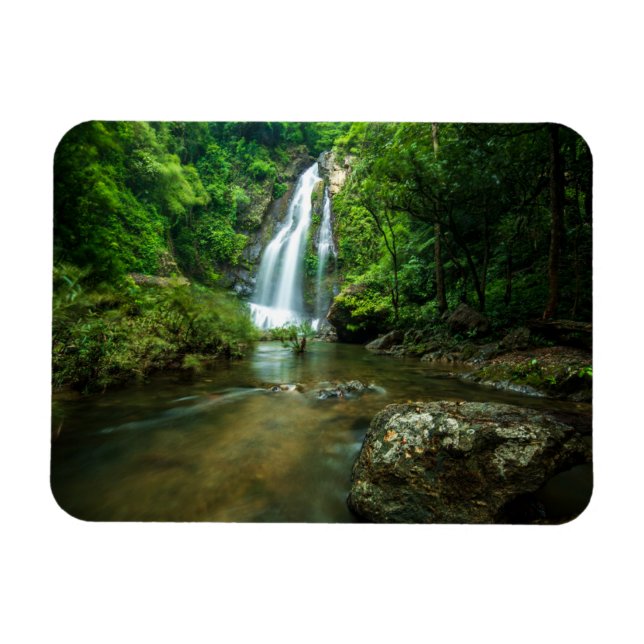 Wasserfälle | Tamnung Waterfall, Phuket Thailand Magnet (Horizontal)