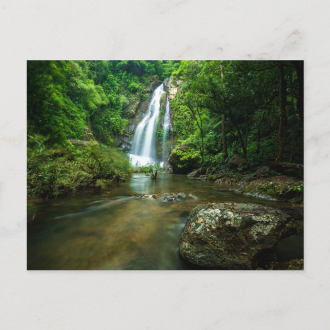 Wasserfälle | Tamnung Waterfall, Phuket Thailand Postkarte (Vorderseite)