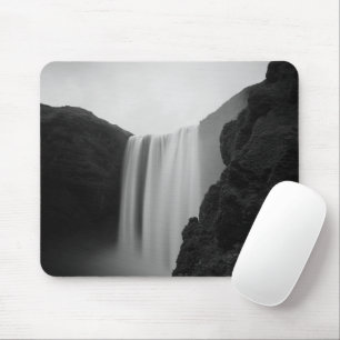 Wasserfälle   Wasserfall Skogafoss, Island Mousepad