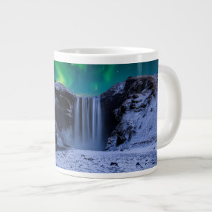 Wasserfälle   Wasserfall Skógafoss Jumbo-Tasse