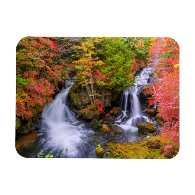 Wasserfälle | Wasserfälle Nikko Japan Fall Magnet (Horizontal)