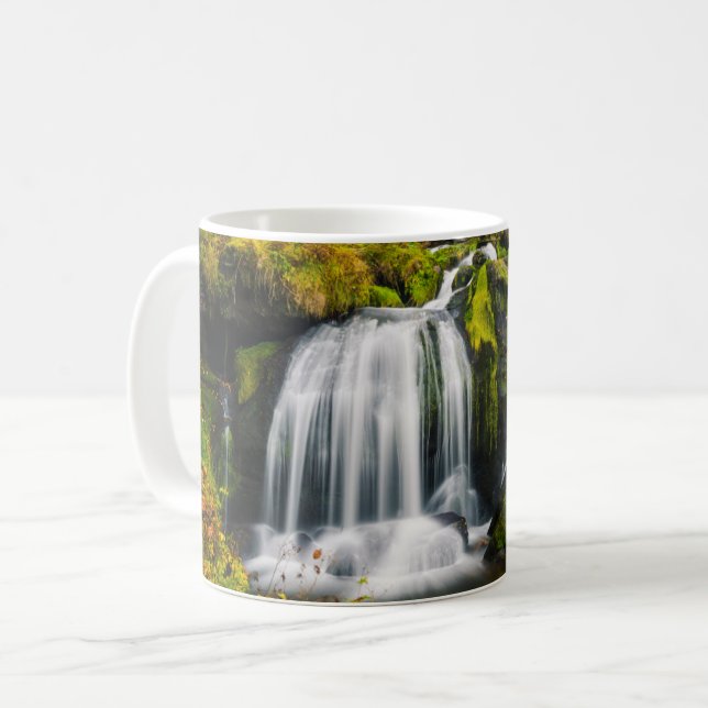 Wasserfälle | Wasserfälle Triberg, Deutschland Kaffeetasse (Vorderseite Links)