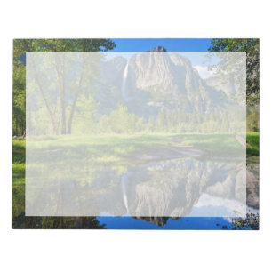 Wasserfälle   Yosemite Falls, Kalifornien Notizblock