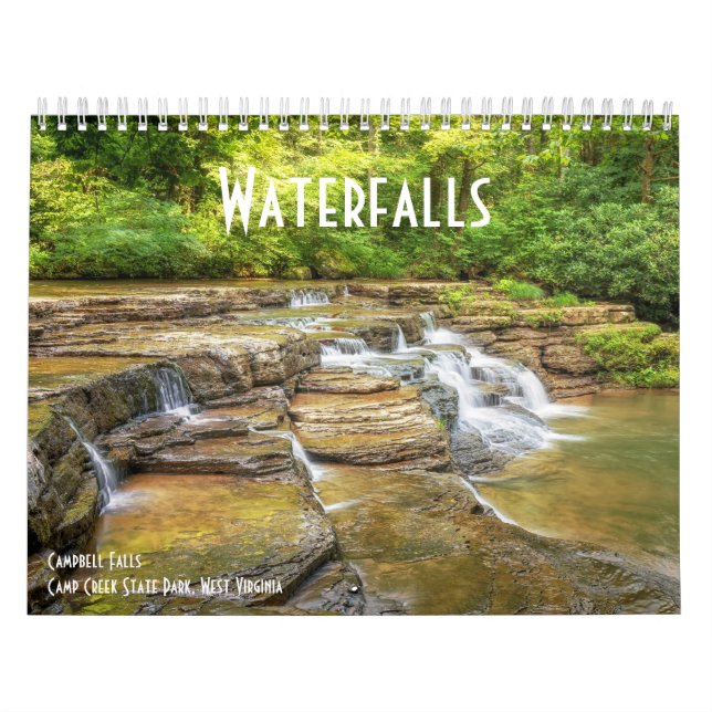 Wasserfallkalender Kalender (Titelbild)