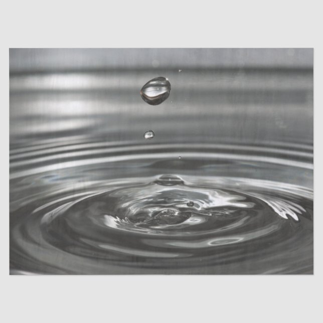 Wasserfallpapier Seidenpapier (Vorderseite)