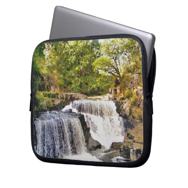 WASSERFALLS LAPTOPSCHUTZHÜLLE (Vorderseite Links)