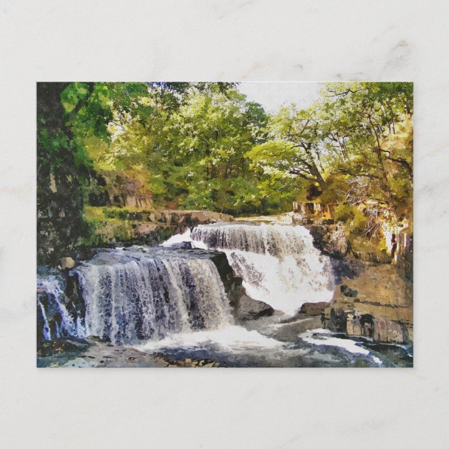 WASSERFALLS POSTKARTE (Vorderseite)