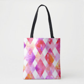 Wasserfarbe Abstrakt: Handgemalt Nahtlos. Tasche