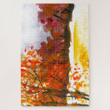 Wasserfarbe Abstrakt Landschaft Kunst, Dichtung un