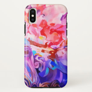 Wasserfarbe Abstrakte Pinselstriche Kunst Case-Mate iPhone Hülle