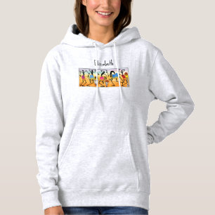 Wasserfarbe, afrikanische Art Herz Erwärmung Tanz Hoodie