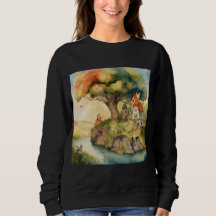 WASSERFARBE ART EINES FLUSSES EINES MÄDCHEN UND EI