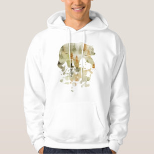 Wasserfarbe, Bärenkunst Hoodie