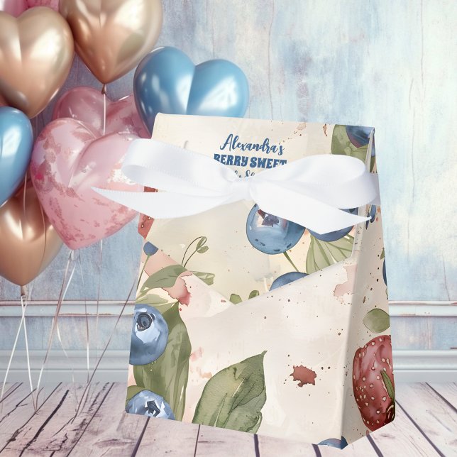 Wasserfarbe Berry Sweet Baby Dusche Geschenkschachtel (Von Creator hochgeladen)