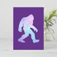 Wasserfarbe Bigfoot