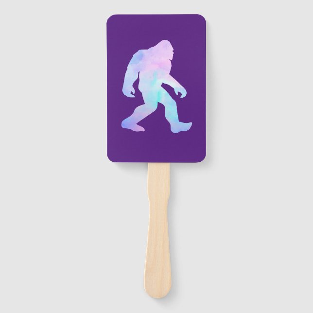 Wasserfarbe Bigfoot Fächer (Vorderseite)