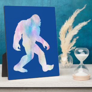 Wasserfarbe Bigfoot Fotoplatte