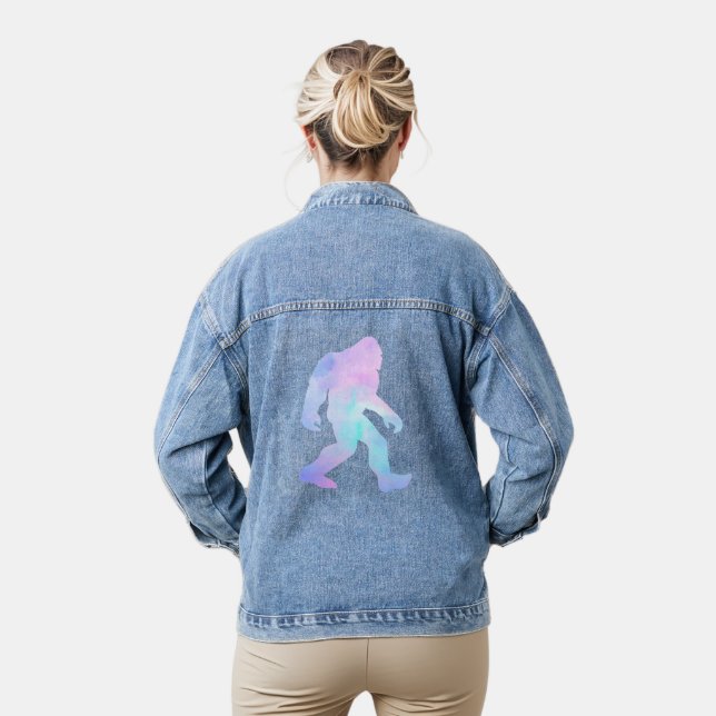 Wasserfarbe Bigfoot Jeansjacke (Modell)