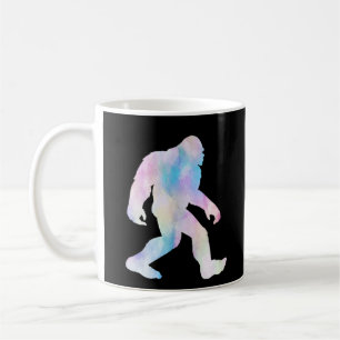 Wasserfarbe Bigfoot Kaffeetasse