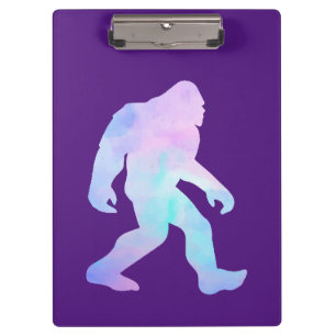Wasserfarbe Bigfoot Klemmbrett