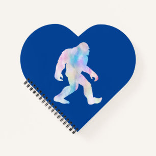 Wasserfarbe Bigfoot Notizbuch