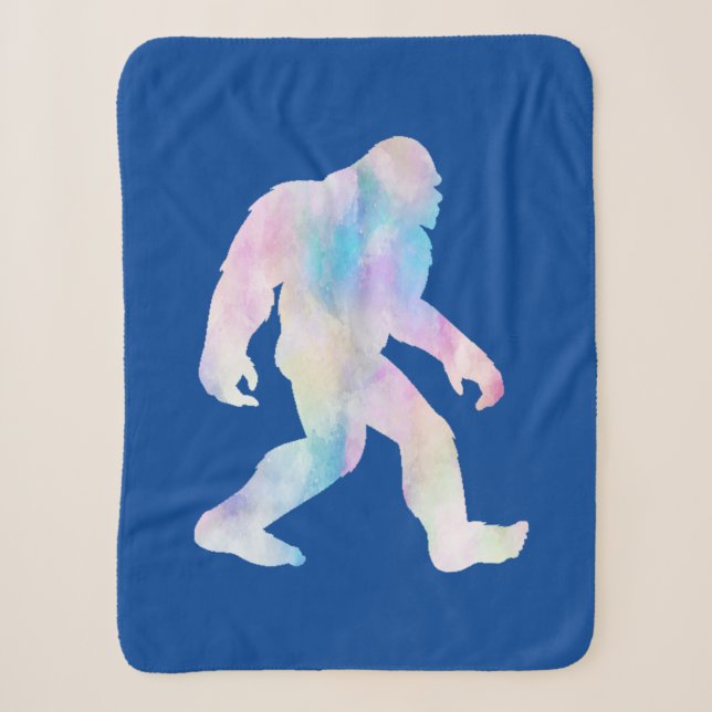 Wasserfarbe Bigfoot Sherpadecke (Vorderseite)