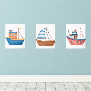 Wasserfarbe Bilderwand Sets