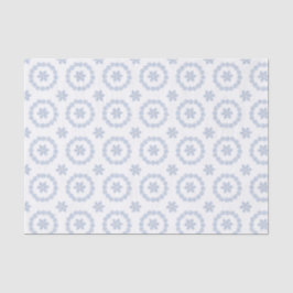 Wasserfarbe Blau Designer Schneeflocke Seidenpapier