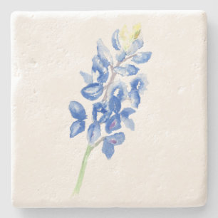 Wasserfarbe Bluebonnet 1 Steinuntersetzer