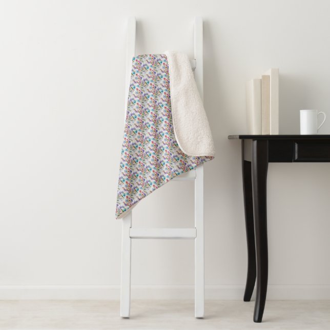 WASSERFARBE-BLUME SHERPADECKE (Beispiel)