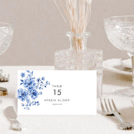 Wasserfarbe Chinoiserie Klapptisch Platzkarte