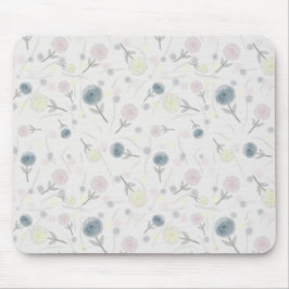 Wasserfarbe Dahlia Mousepad