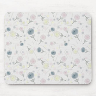 Wasserfarbe Dahlia Mousepad