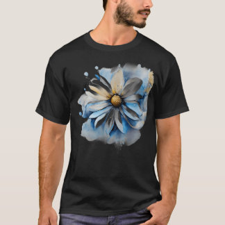 Wasserfarbe Daisy T-Shirt