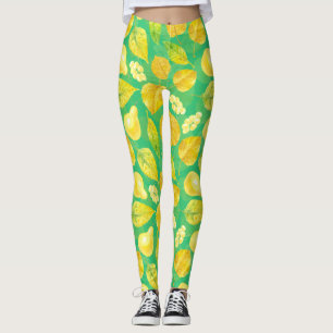 Wasserfarbe des Herbstes Leggings