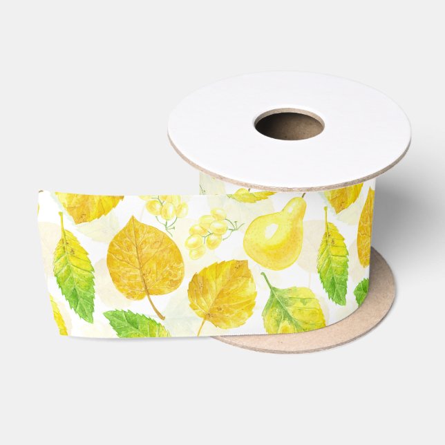 Wasserfarbe des Herbstes Satinband (Spule)