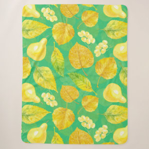 Wasserfarbe des Herbstes Sherpadecke